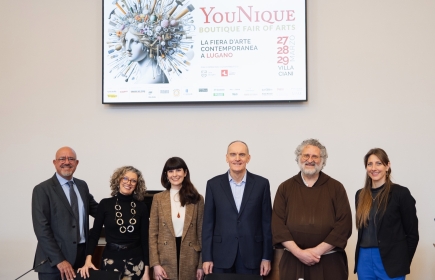 Conferenza Stampa di presentazione della YouNique Boutique Fair of Arts, Lugano